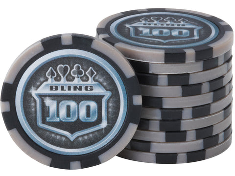 Fat Cat Bling 13.5 Grams 500Ct Poker Chip Set - HomeFitPlay