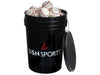 BSN SPORTS&trade; Bucket with 36 Mark 1&trade; Official League Baseballs - HomeFitPlay