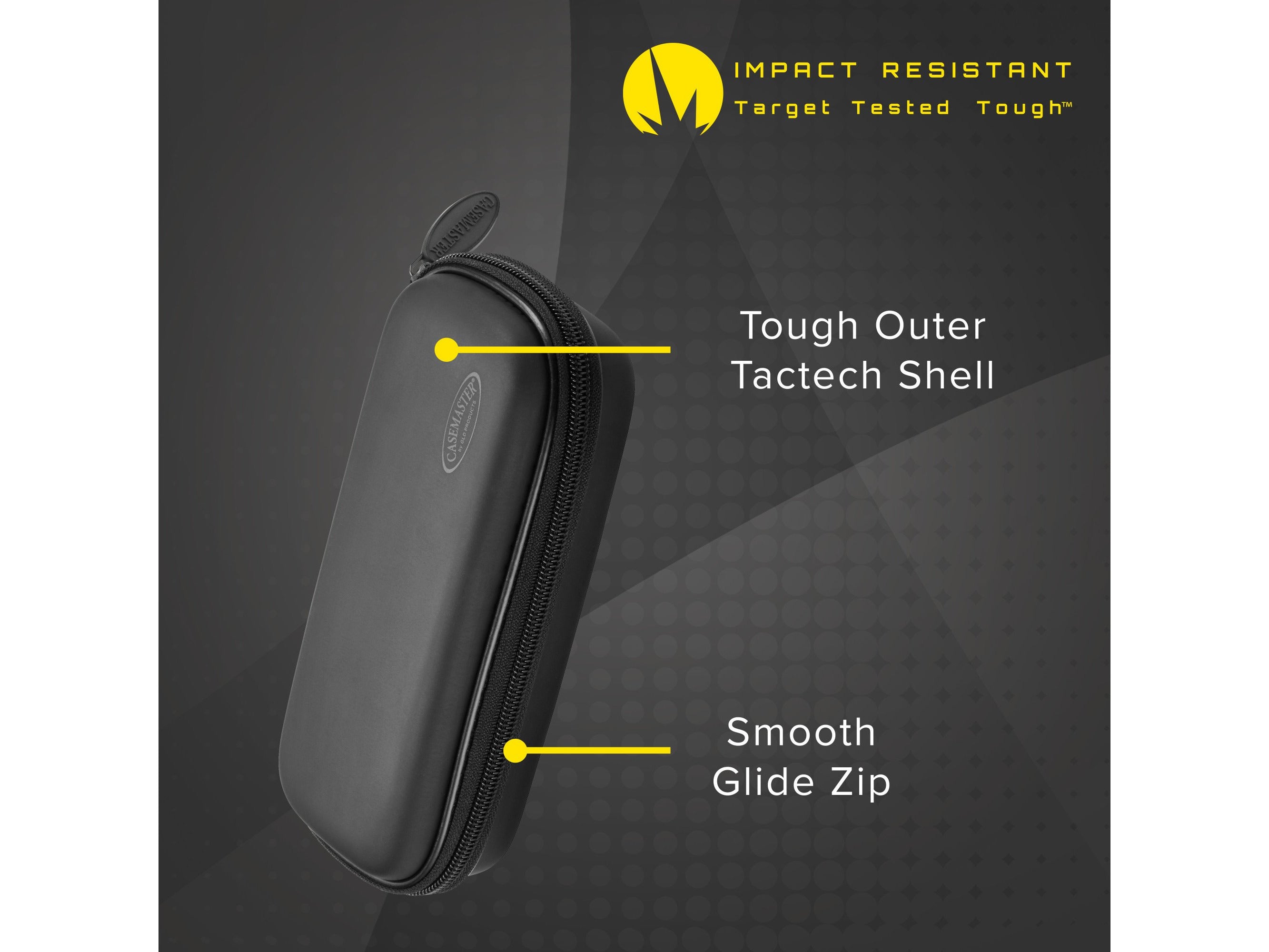 Casemaster Warden Dart Case with Black Zipper - HomeFitPlay