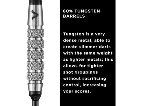 Image of Viper Bully 80% Tungsten Soft Tip Dart Set 5 Knurled Rings 18 Grams - HomeFitPlay