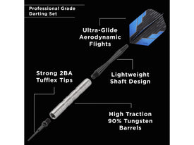 Fat Cat Bulletz 90% Tungsten Soft Tip Darts 18 Grams 