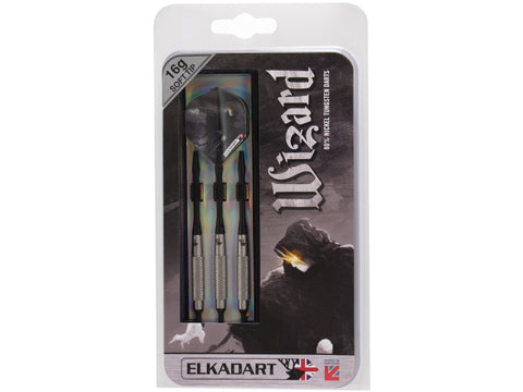 Image of Elkadart Wizard 80% Tungsten Soft Tip Darts Ringed Barrel - HomeFitPlay