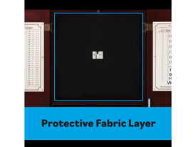 Viper Metropolitan Mahogany Steel Tip Dartboard Cabinet 