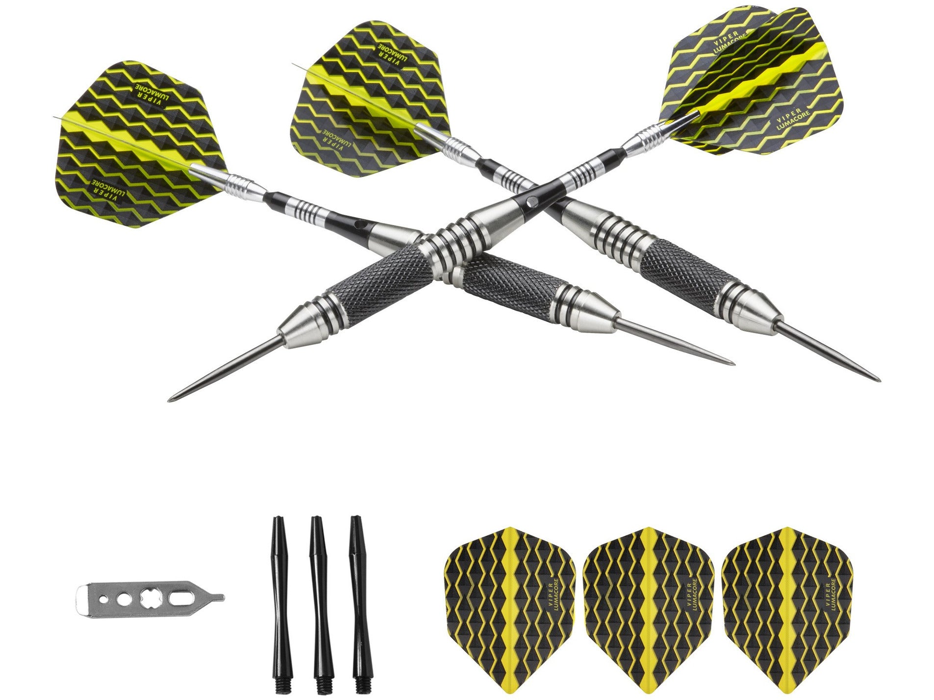 Viper The Freak Steel Tip Darts Knurled and Grooved Barrel 22 Grams - HomeFitPlay