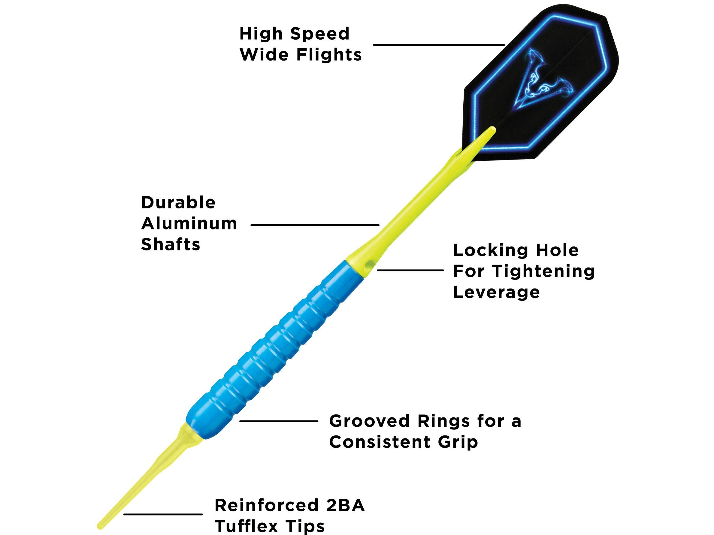 Viper V Glo Soft Tip 18gm Blue - HomeFitPlay