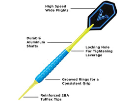 Viper V Glo Soft Tip 18gm Blue 
