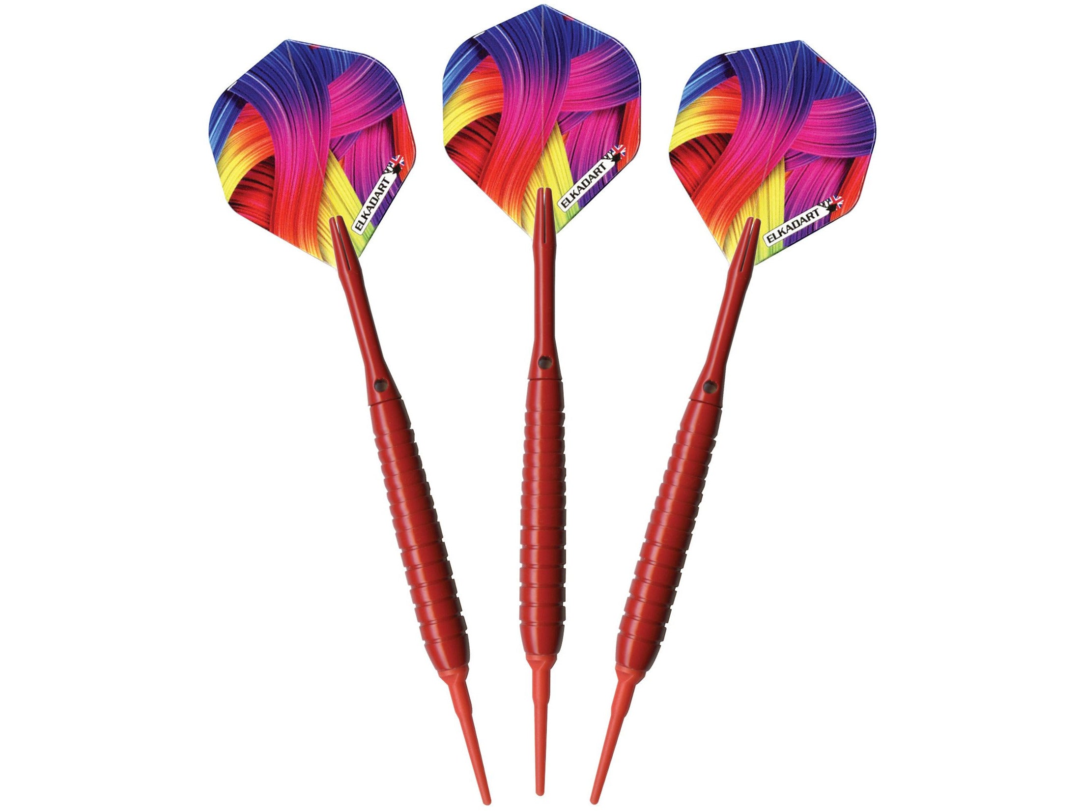 Elkadart Neon Red Soft Tip Darts 18 Grams - HomeFitPlay