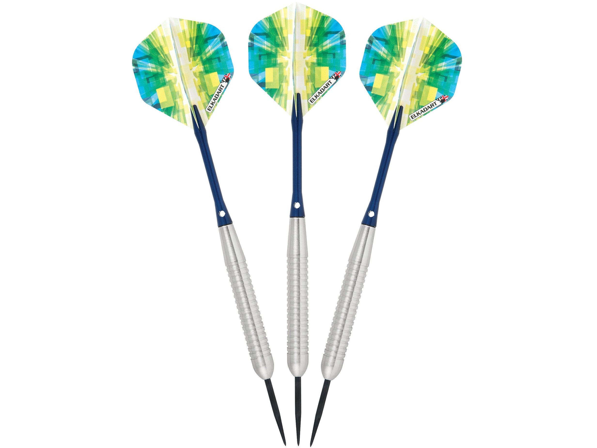 Elkadart Prism Ringed Silver Steel Tip Darts - HomeFitPlay