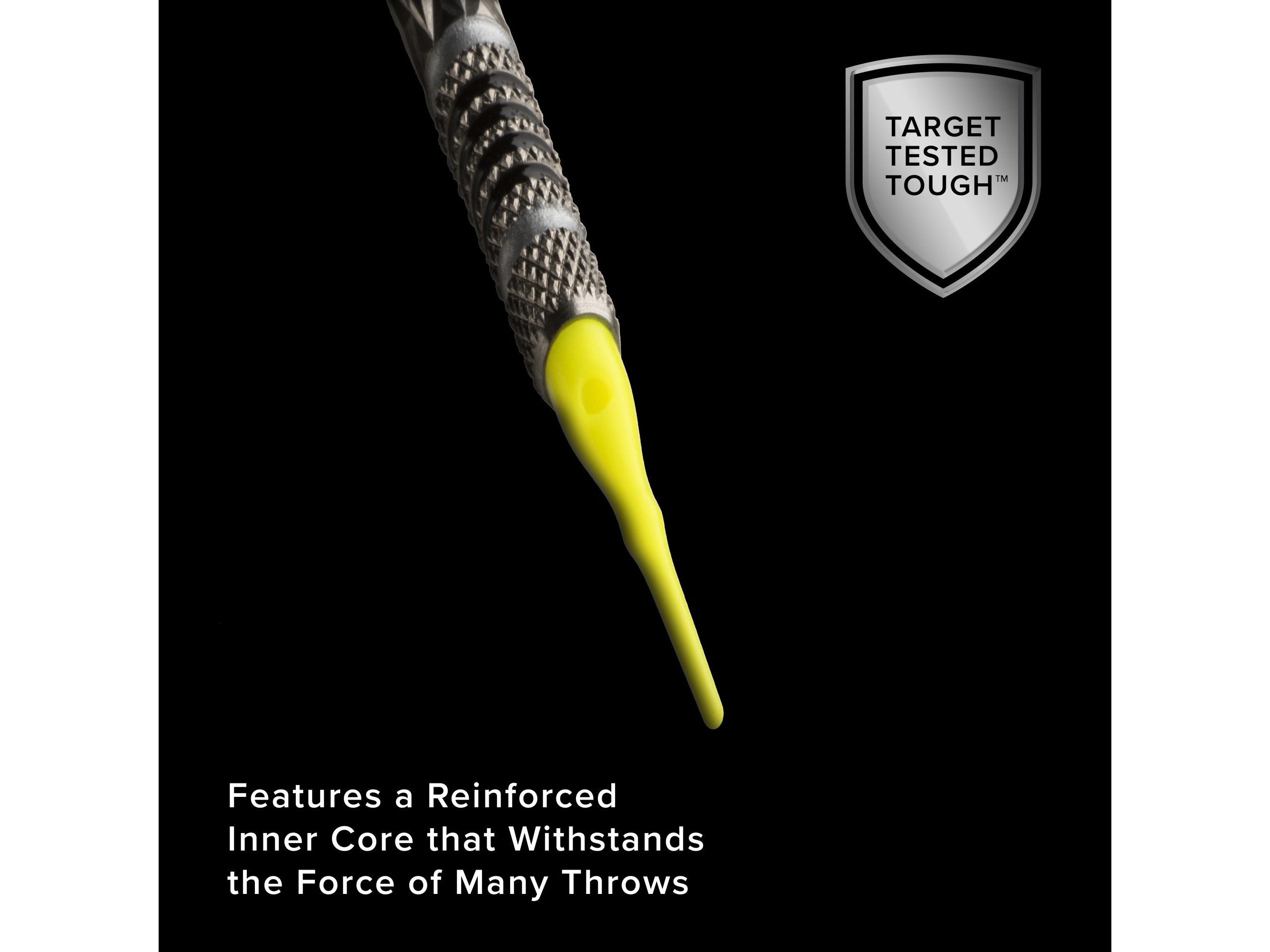 Viper Tufflex Tips III 2BA 1000Ct Soft Dart Tips Yellow - HomeFitPlay
