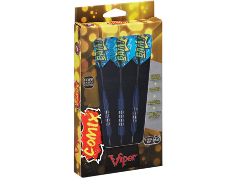 Image of Viper Comix Steel Tip Darts Blue 22 Grams - HomeFitPlay