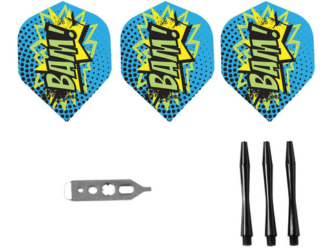 Image of Viper Comix Steel Tip Darts Blue 22 Grams - HomeFitPlay