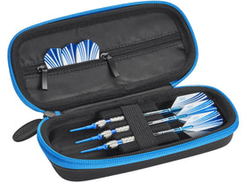 Casemaster Warden Dart Case with Blue Zipper - HomeFitPlay