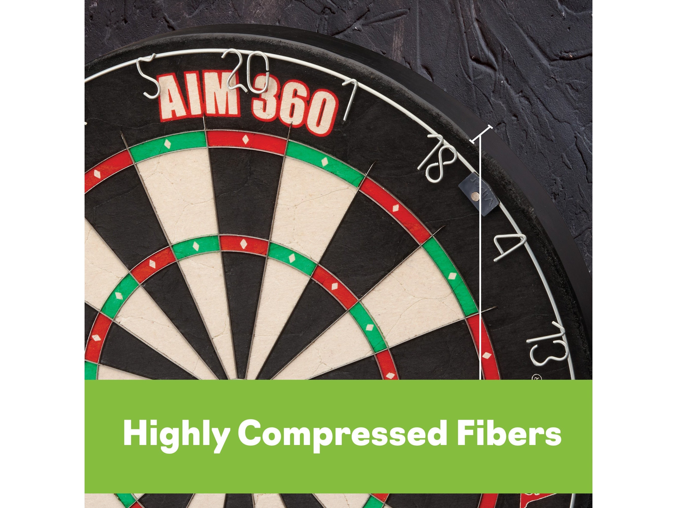 Viper AIM 360 Sisal Dartboard - HomeFitPlay