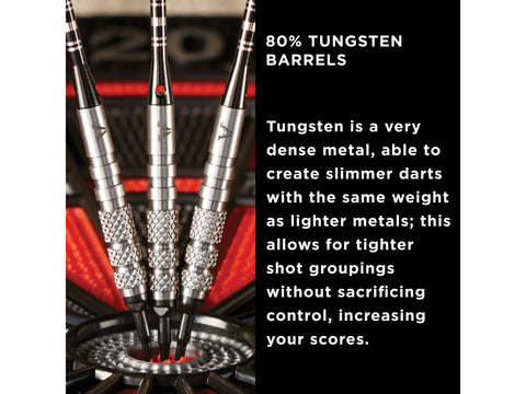 Image of Viper Bully 80% Tungsten Soft Tip Darts 3 Knurled Rings 18 Grams - HomeFitPlay