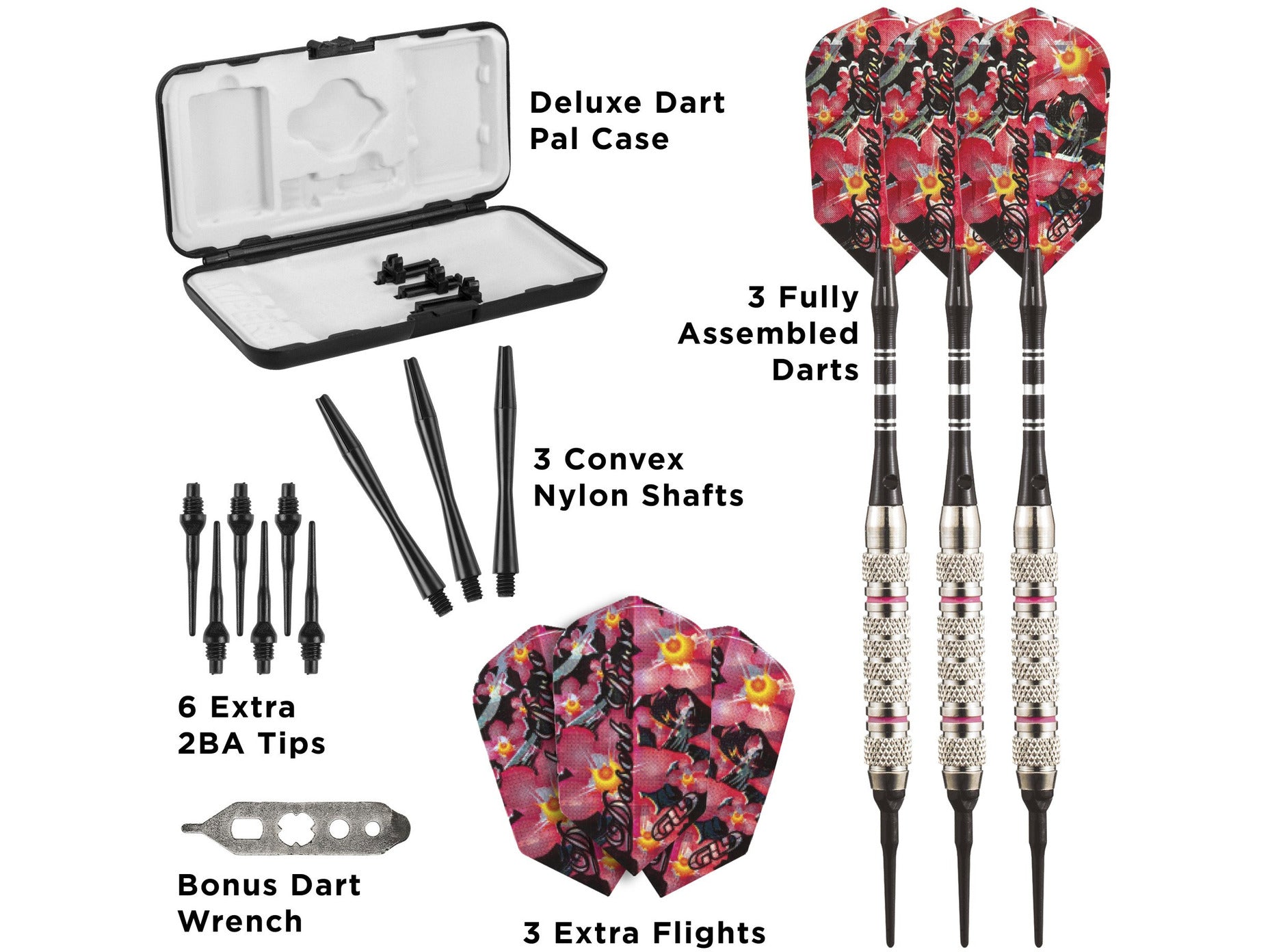 Viper Desert Rose Soft Tip Darts 16 Grams - HomeFitPlay