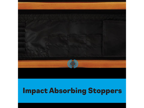 Image of Viper Metropolitan Oak Steel Tip Dartboard Cabinet - HomeFitPlay