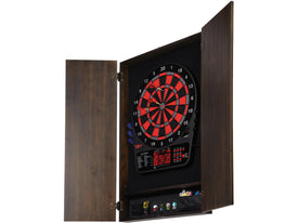 Viper Metropolitan Espresso Soft Tip Dartboard Cabinet 