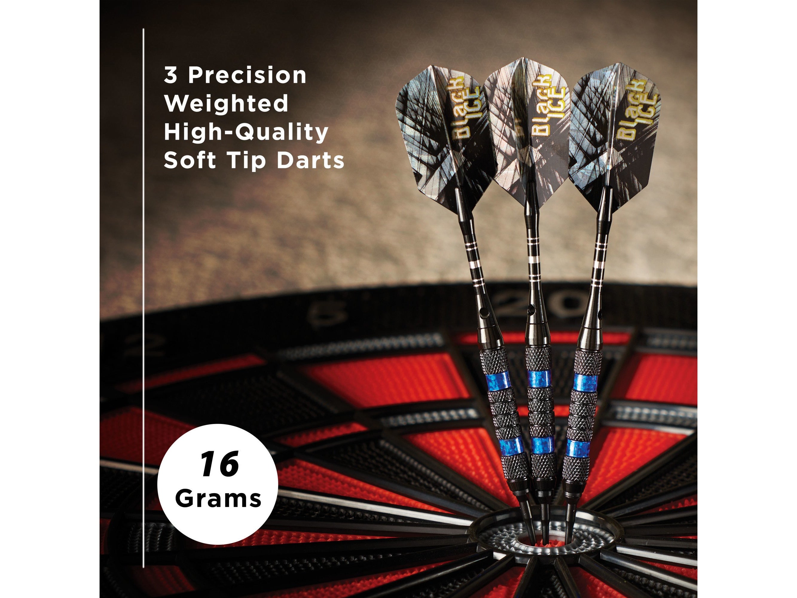 Viper Black Ice Blue Soft Tip Darts - HomeFitPlay