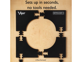 Viper Wall Defender III Dartboard Surround 