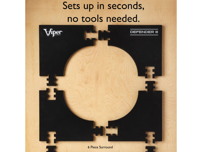 Viper Wall Defender III Dartboard Surround - HomeFitPlay