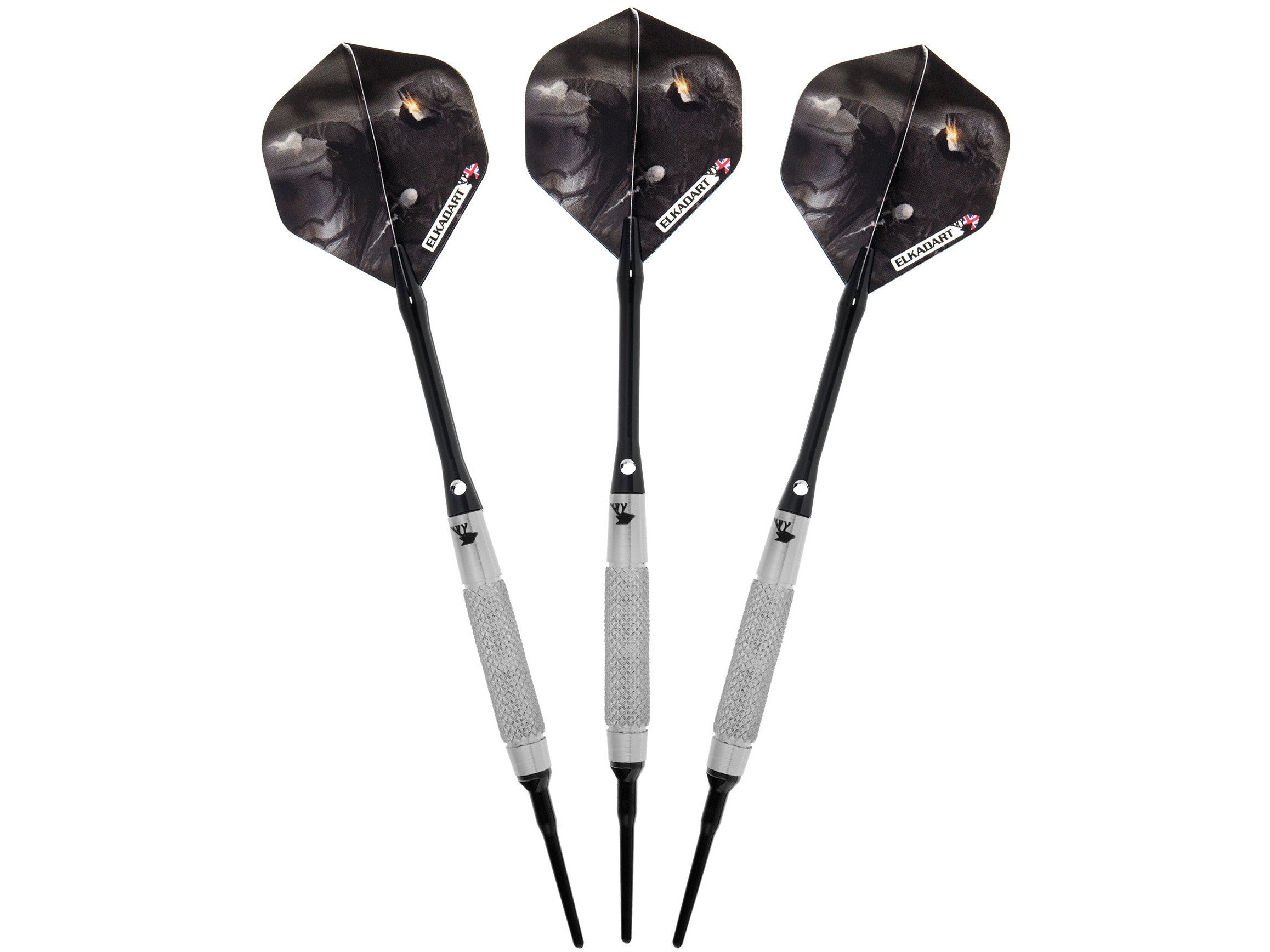 Elkadart Wizard 80% Tungsten Soft Tip Darts Ringed Barrel - HomeFitPlay