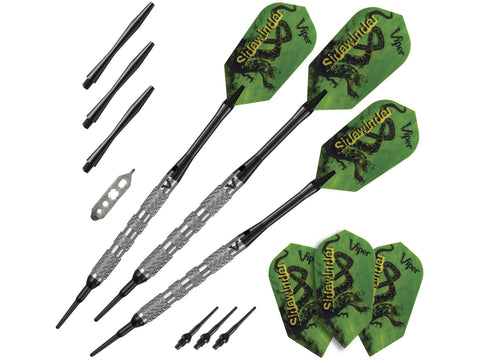 Image of Viper Sidewinder 80% Tungsten Soft Tip Darts Knurled Barrel 18 Grams - HomeFitPlay