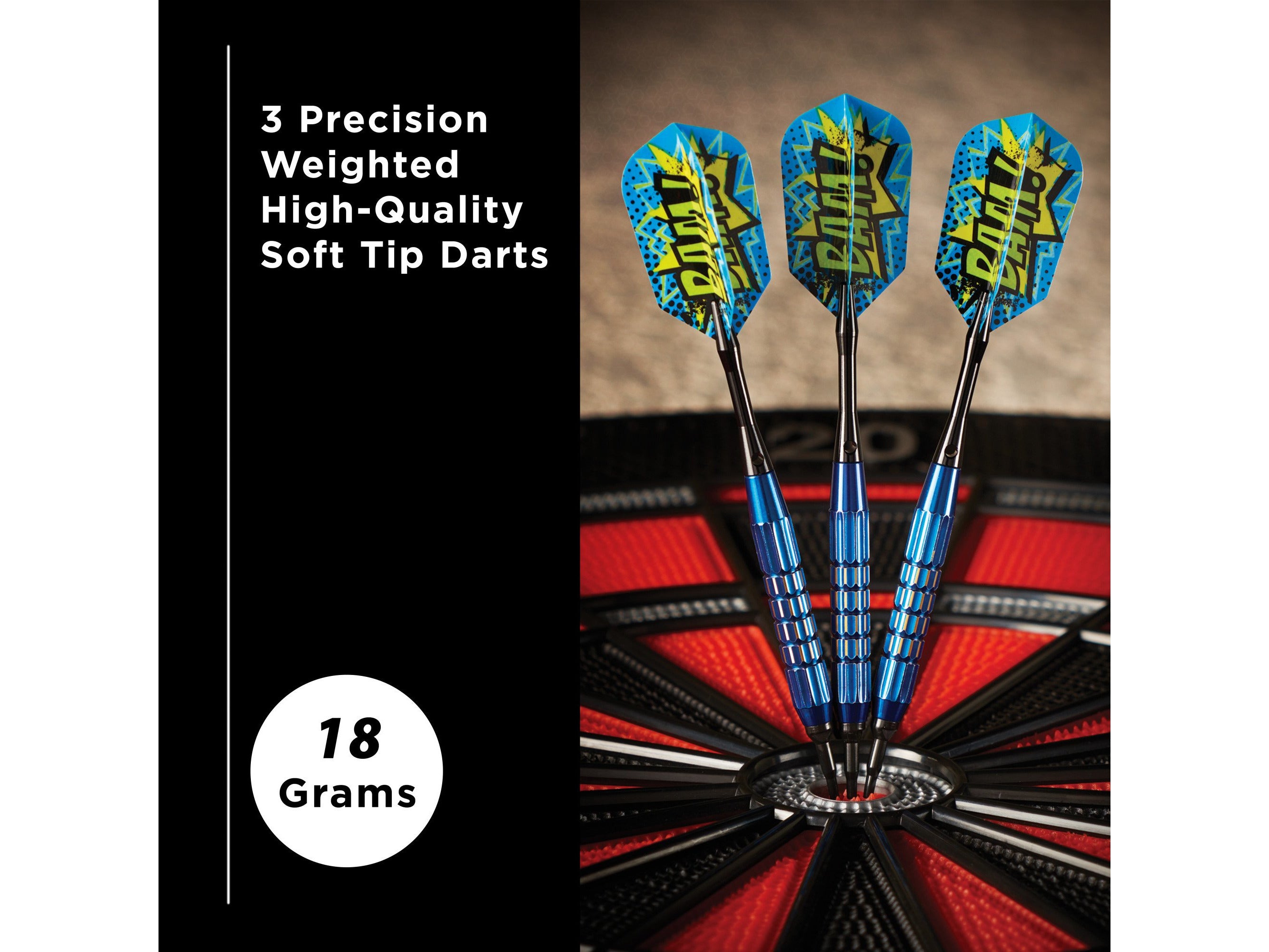 Viper Comix BAM! Soft Tip Darts Blue 18 Grams - HomeFitPlay