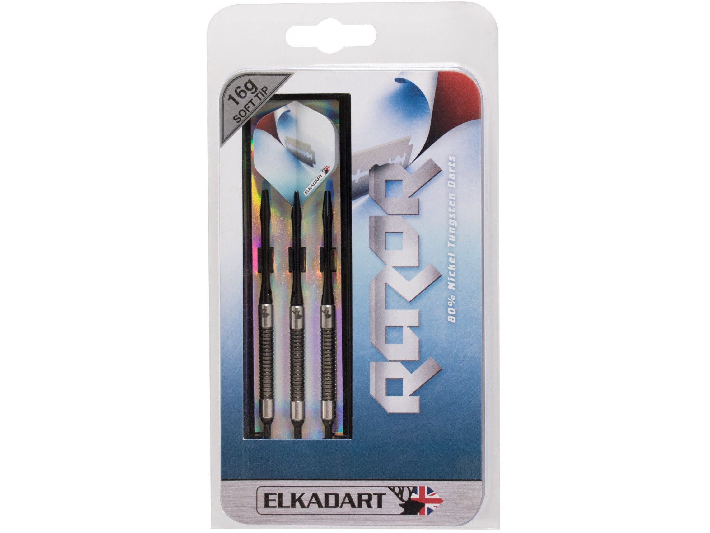 Elkadart Razor 80% Tungsten Soft Tip Darts #1 Barrel Style - HomeFitPlay