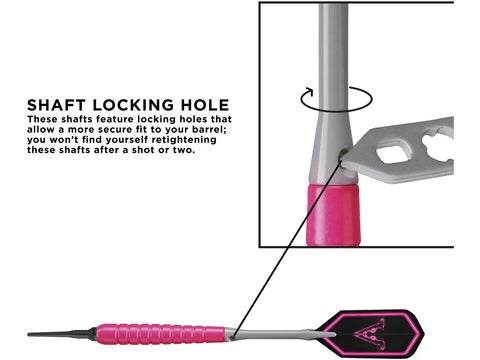 Image of Viper V Glo Soft Tip 18gm Pink - HomeFitPlay