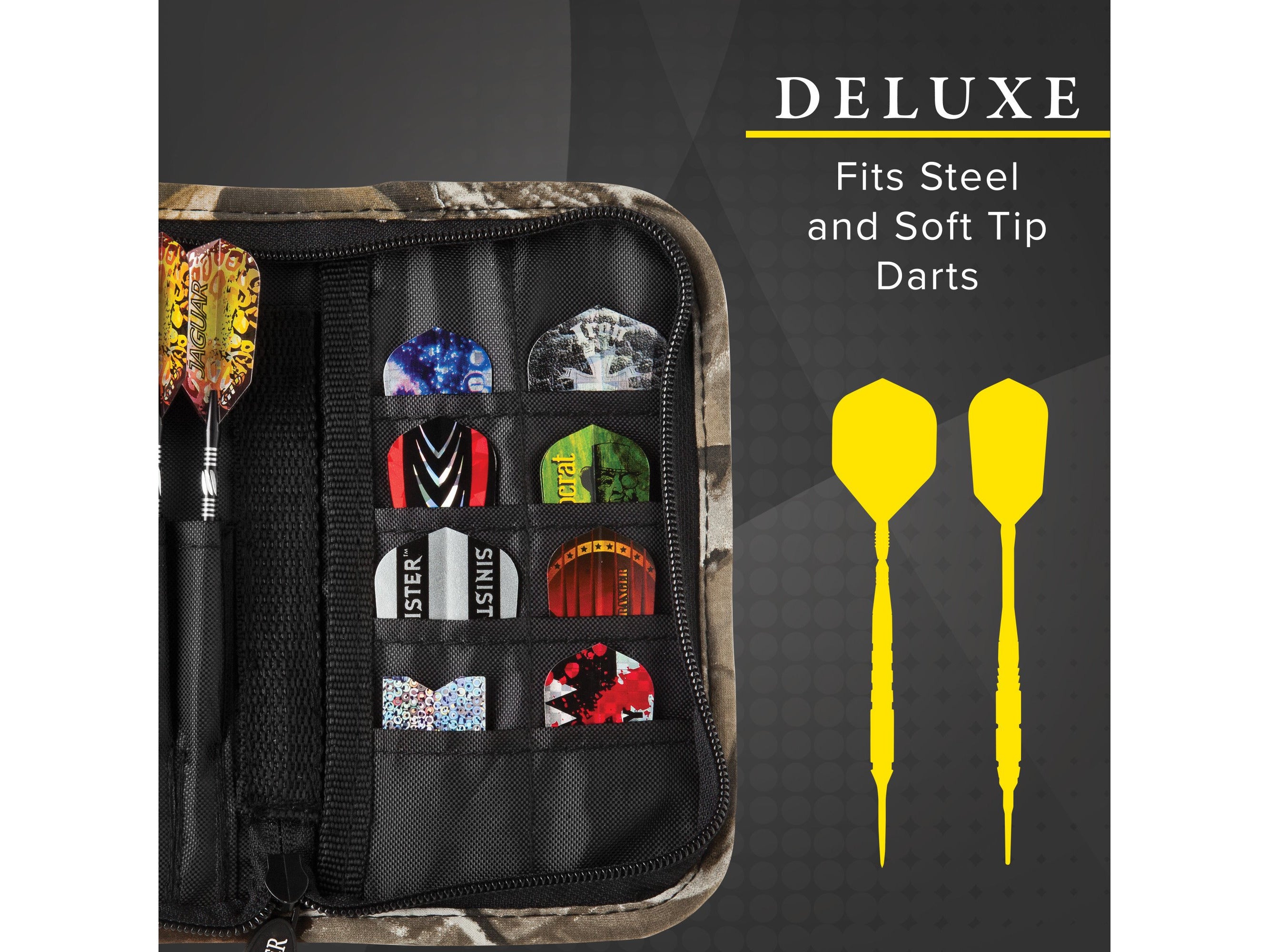 Casemaster Realtree Hardwoods Deluxe Camouflage Dart Case - HomeFitPlay