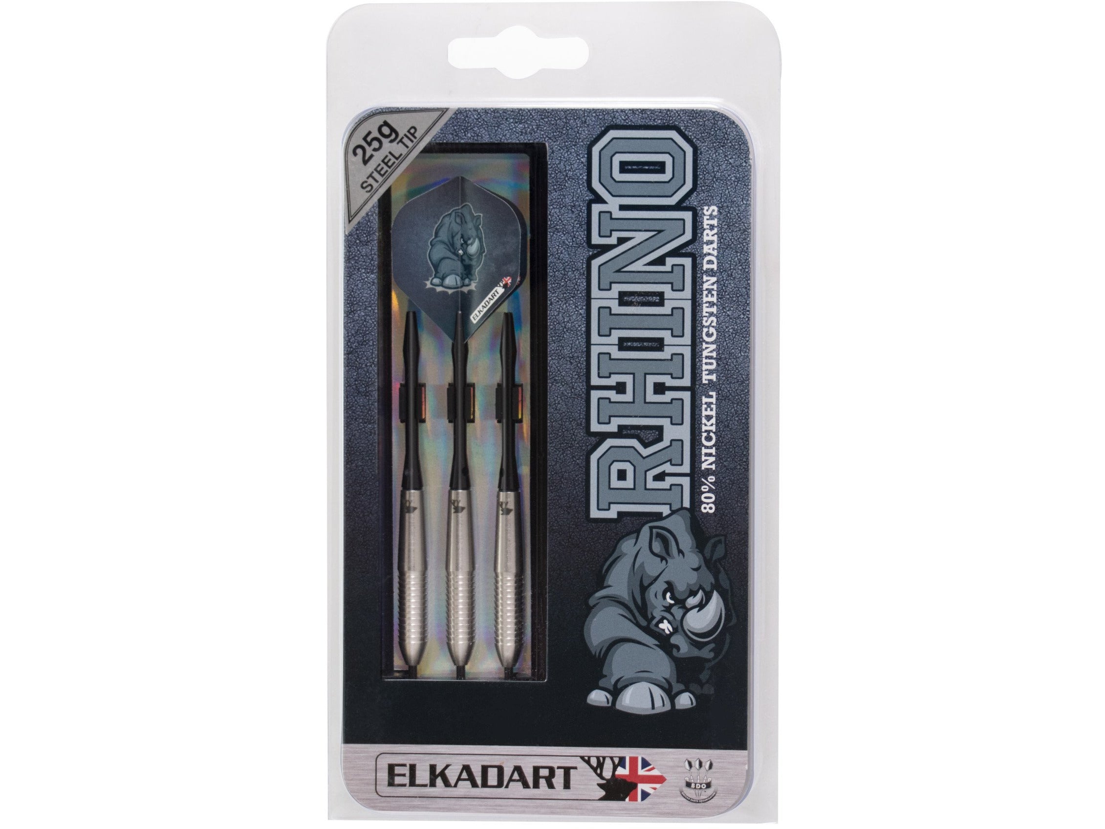 Elkadart Rhino 80% Tungsten Steel Tip Darts - HomeFitPlay