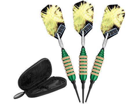 Image of Viper Spinning Bee Green Soft Tip Darts 16 Grams - HomeFitPlay