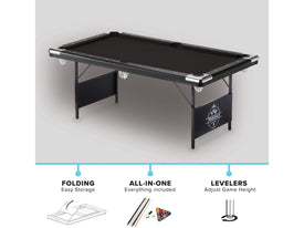 Fat Cat Trueshot 6' Folding Billiard Table 