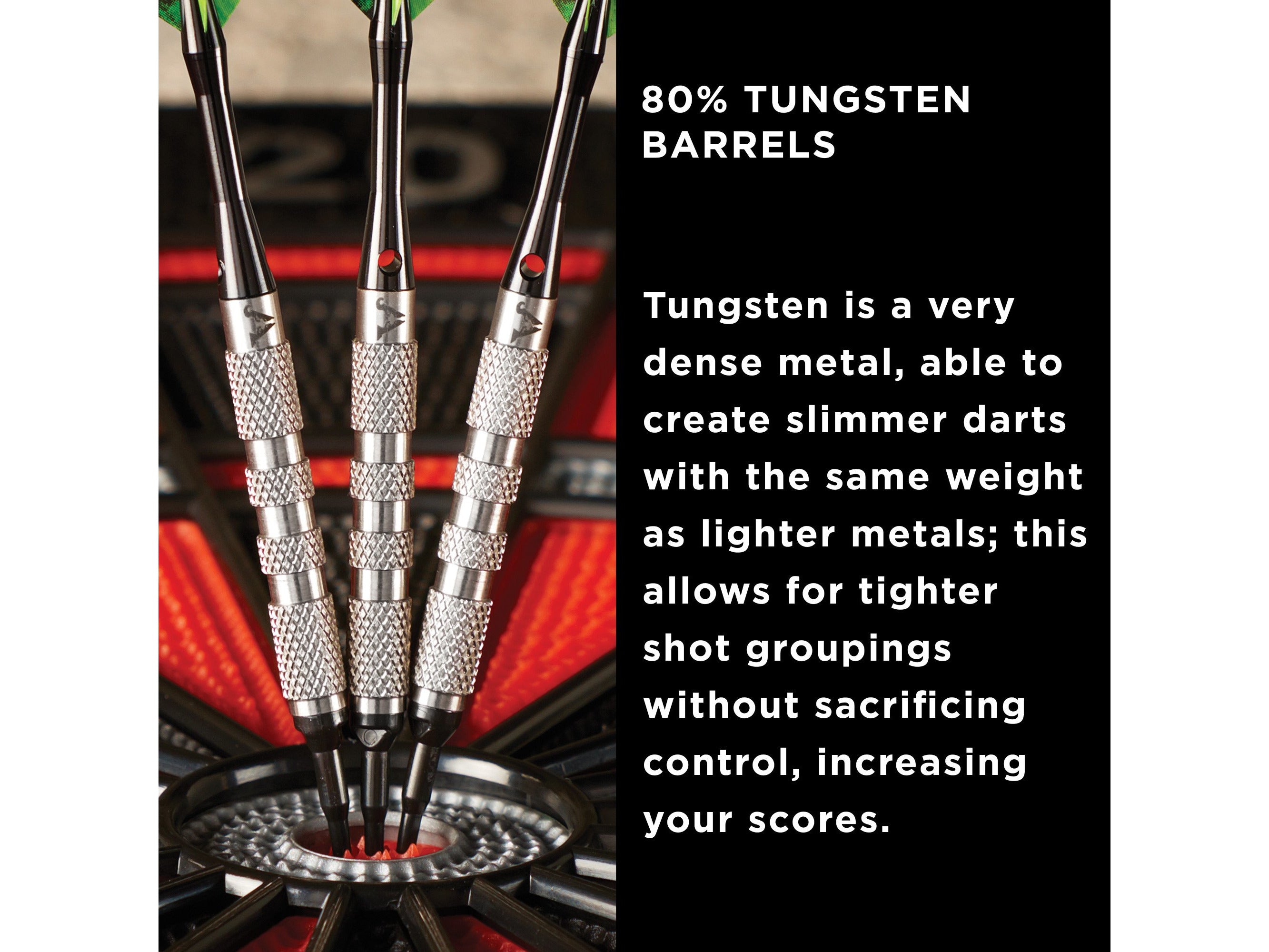 Viper Sidewinder 80% Tungsten Soft Tip Darts Knurled Barrel 18 Grams - HomeFitPlay