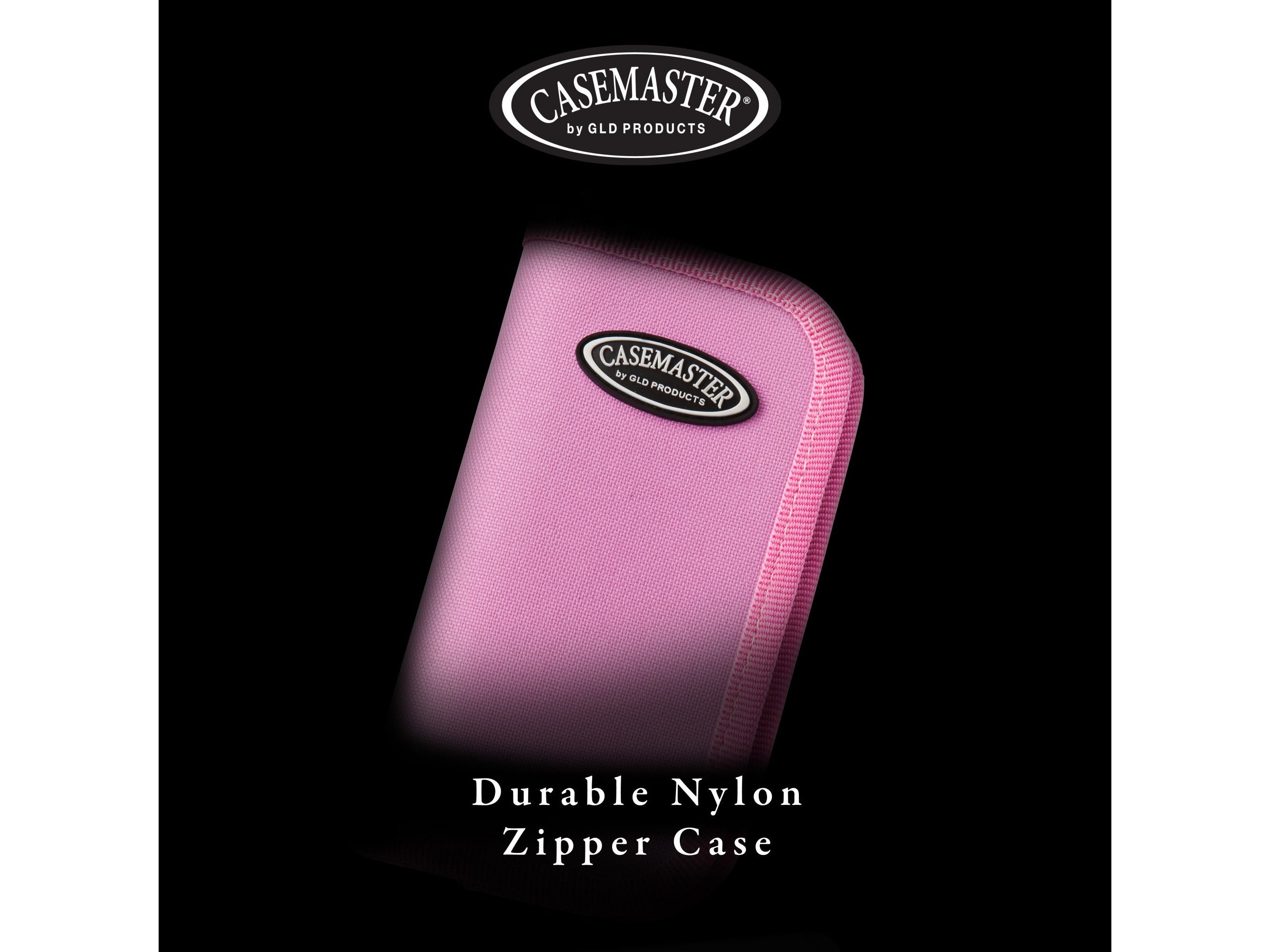 Casemaster Deluxe Pink Nylon Dart Case - HomeFitPlay