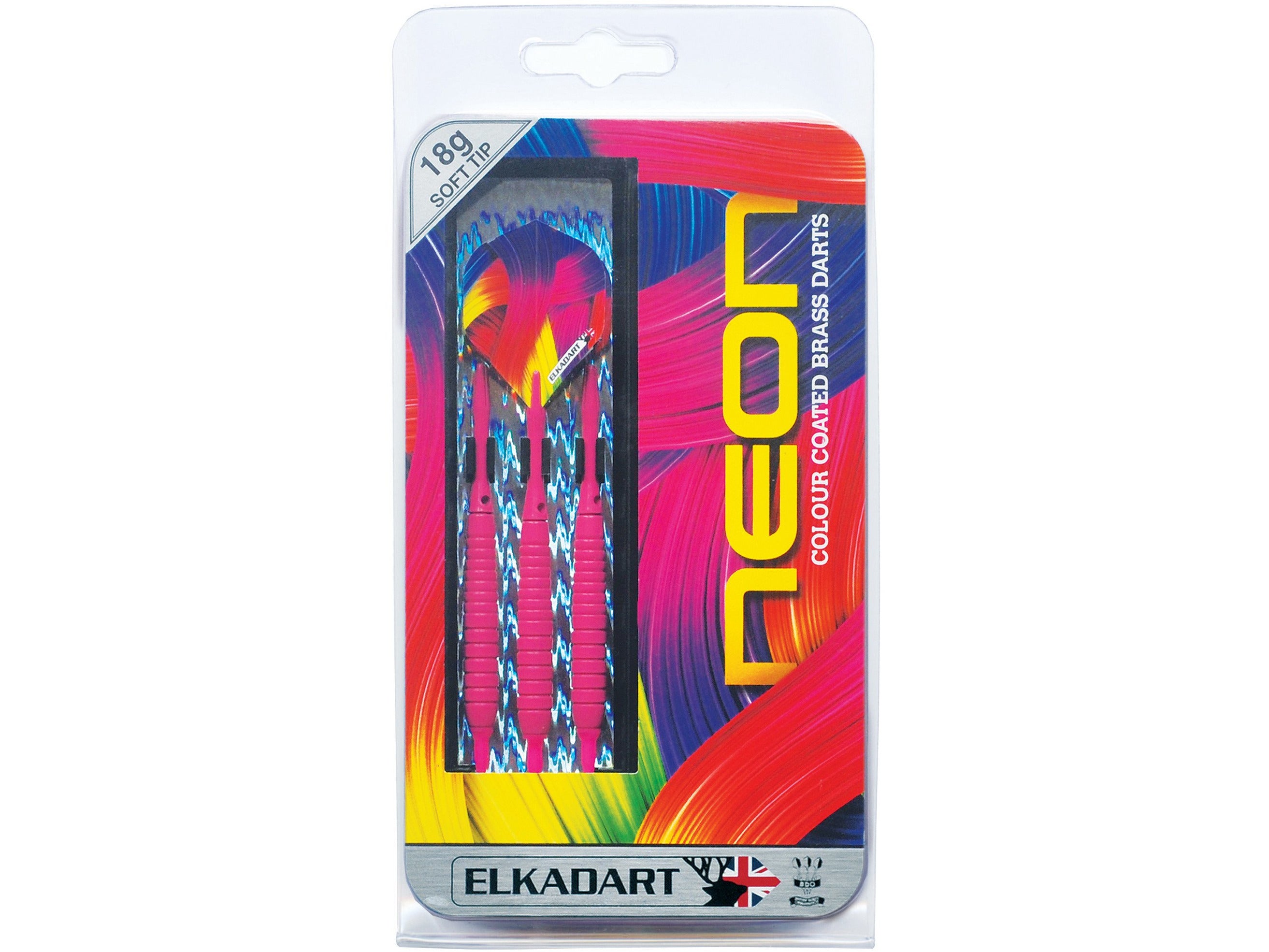 Elkadart Neon Pink Soft Tip Darts 18 Grams - HomeFitPlay