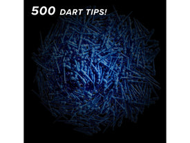 Viper Tufflex Tips II 2BA Blue 500Ct Soft Dart Tips 