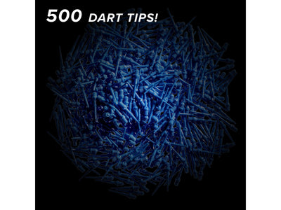 Viper Tufflex Tips II 2BA Blue 500Ct Soft Dart Tips - HomeFitPlay
