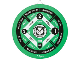 Viper Double Play Coiled Paper Fiber Dartboard with Darts 