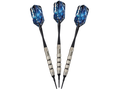 Viper Silver Thunder Soft Tip Darts 4 Knurled Rings 16 Grams - HomeFitPlay