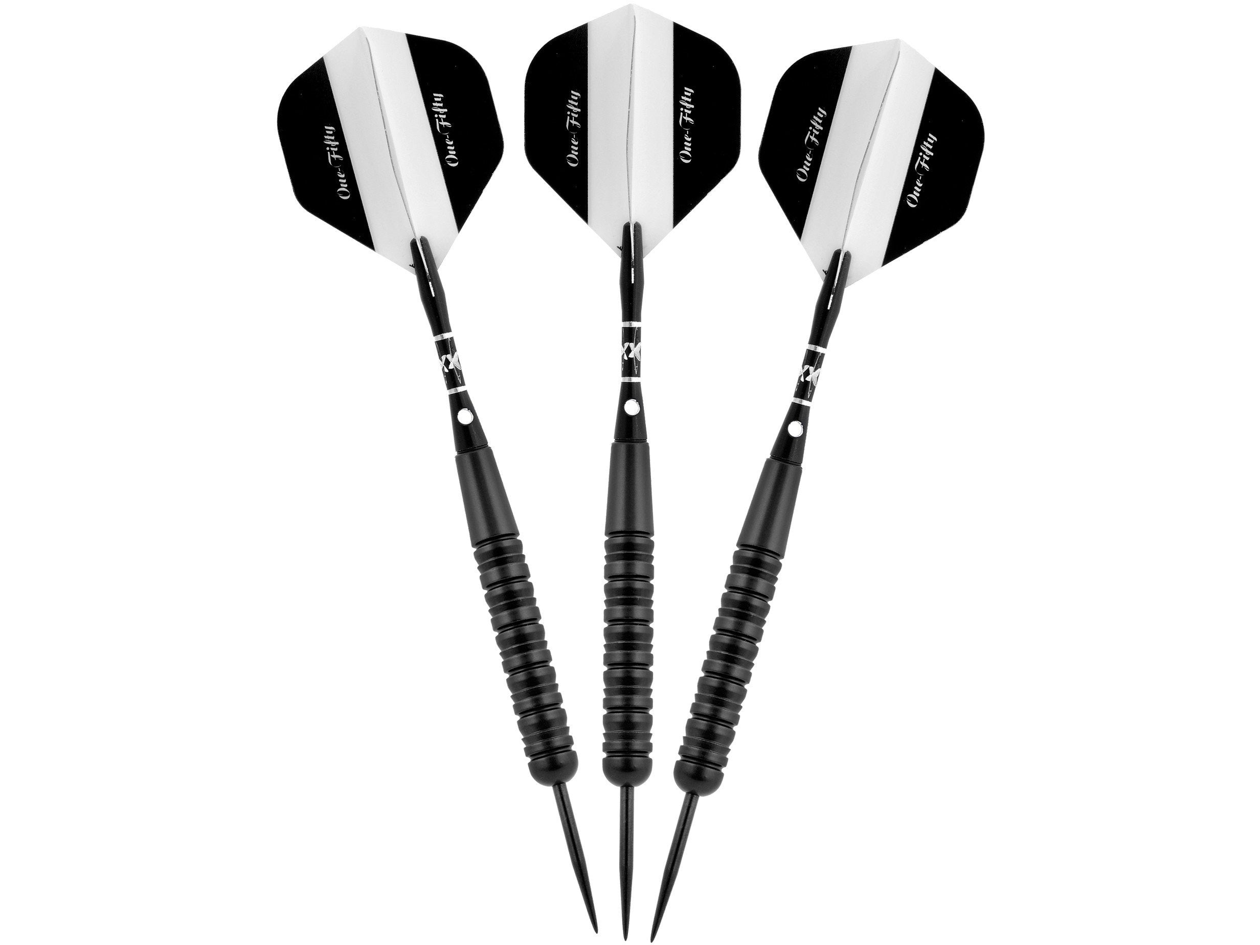 Elkadart Black 150 Jet Black Steel Tip Darts - HomeFitPlay