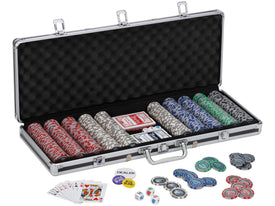 Fat Cat Bling 13.5 Grams 500Ct Poker Chip Set - HomeFitPlay