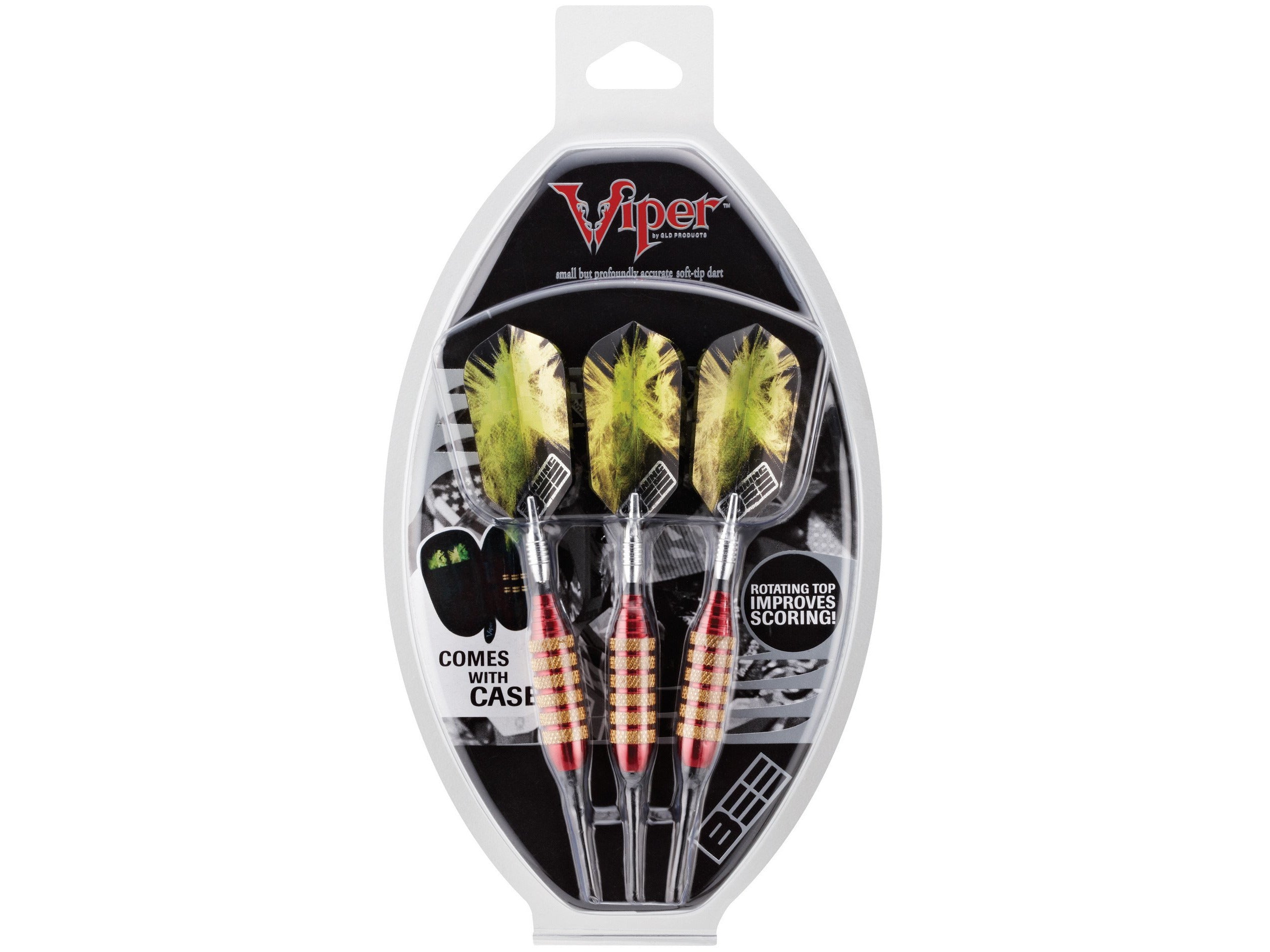 Viper Spinning Bee Red Soft Tip Darts 16 Grams - HomeFitPlay