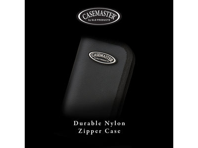 Casemaster Deluxe Black Nylon Dart Case - HomeFitPlay