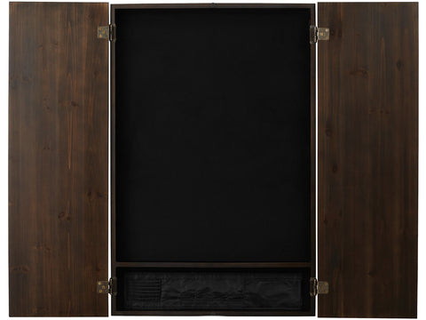 Image of Viper Metropolitan Espresso Soft Tip Dartboard Cabinet - HomeFitPlay