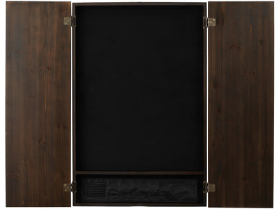 Viper Metropolitan Espresso Soft Tip Dartboard Cabinet - HomeFitPlay