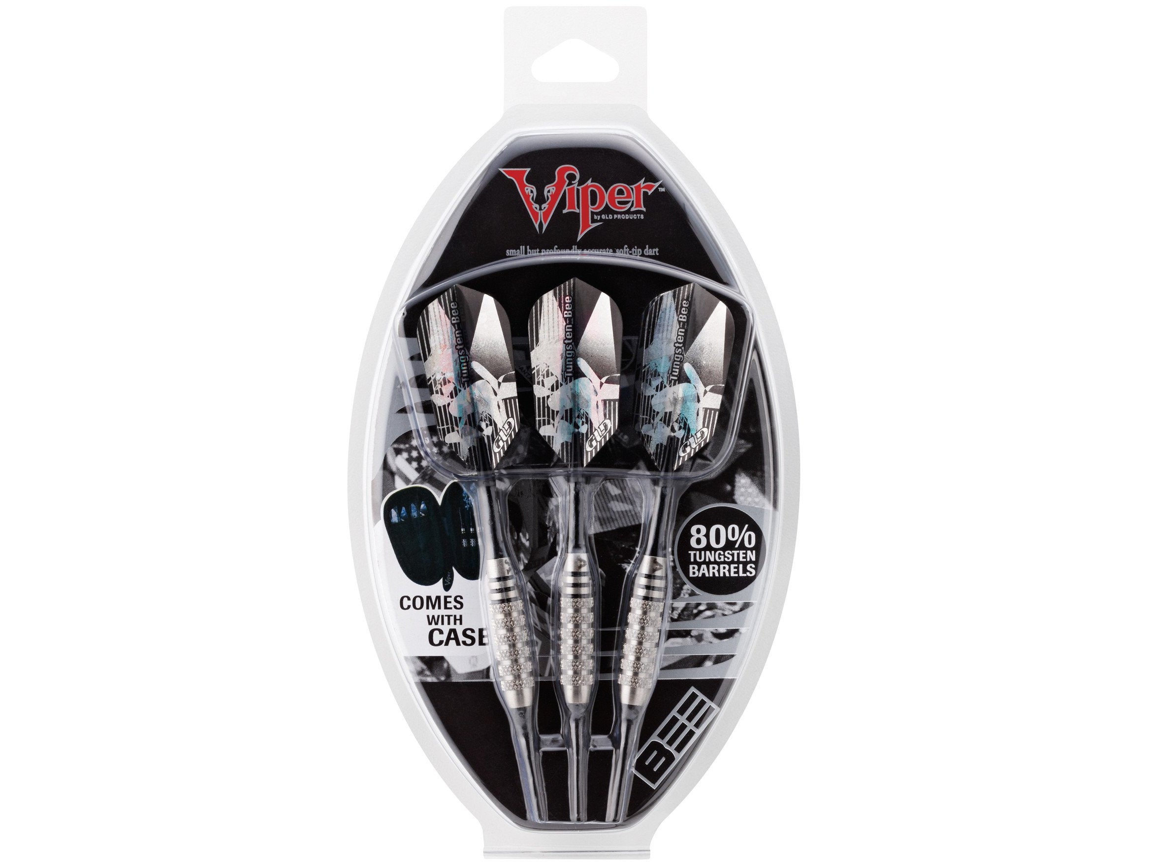 Viper Bee 80% Tungsten Soft Tip Darts Knurled Barrel 18 Grams - HomeFitPlay