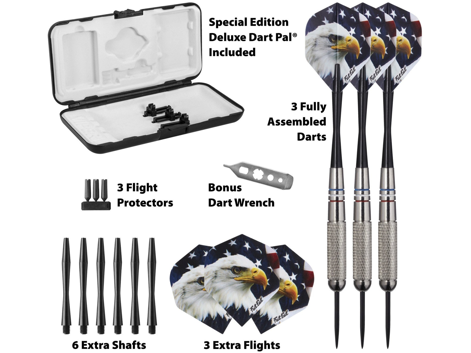 Fat Cat Support Our Troops Dart Set 23 Grams - HomeFitPlay