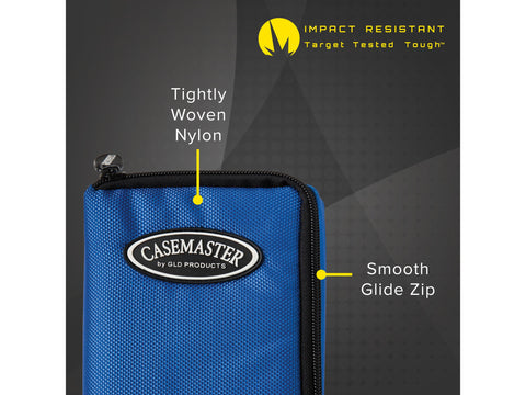 Image of Casemaster Select Blue Nylon Dart Case - HomeFitPlay