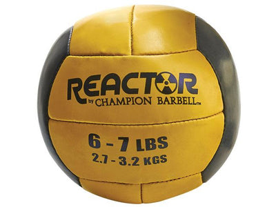Reactor Medicine Ball (6-7 lb - Yellow) - HomeFitPlay
